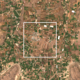 Monthly Sentinel-2 true-colour time-lapse of Ahmednagar locality cell 4660010708 and its surroundings