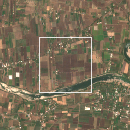 Monthly Sentinel-2 true-colour time-lapse of Ahmednagar locality cell 4660011708 and its surroundings