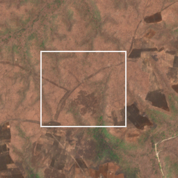 Monthly Sentinel-2 true-colour time-lapse of Akola locality cell 4670000020 and its surroundings