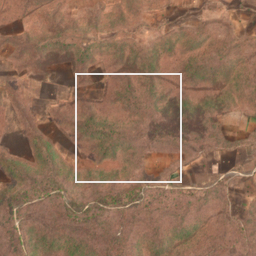 Monthly Sentinel-2 true-colour time-lapse of Akola locality cell 4670000022 and its surroundings