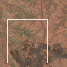 Monthly Sentinel-2 true-colour time-lapse of Akola locality cell 4670000032 and its surroundings