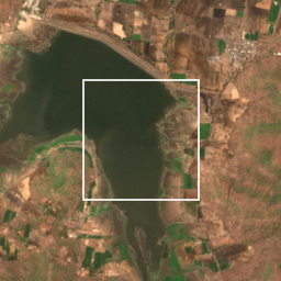 Monthly Sentinel-2 true-colour time-lapse of Akola locality cell 4670000055 and its surroundings