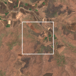 Monthly Sentinel-2 true-colour time-lapse of Akola locality cell 4670000058 and its surroundings