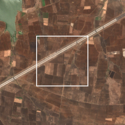Monthly Sentinel-2 true-colour time-lapse of Amravati locality cell 4680000036 and its surroundings