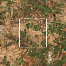 Monthly Sentinel-2 true-colour time-lapse of Beed locality cell 4700008708 and its surroundings