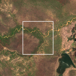Monthly Sentinel-2 true-colour time-lapse of Bhandara locality cell 4710000051 and its surroundings