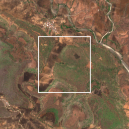 Monthly Sentinel-2 true-colour time-lapse of Chandrapur locality cell 4730000011 and its surroundings