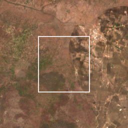 Monthly Sentinel-2 true-colour time-lapse of Chandrapur locality cell 4730008708 and its surroundings