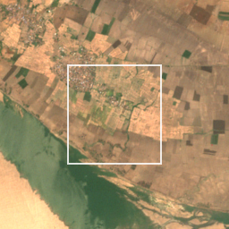 Monthly Sentinel-2 true-colour time-lapse of Gadchiroli locality cell 4750000013 and its surroundings