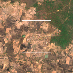 Monthly Sentinel-2 true-colour time-lapse of Gondia locality cell 4760000031 and its surroundings