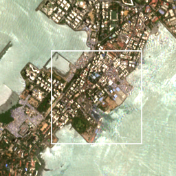 Monthly Sentinel-2 true-colour time-lapse of Mumbai locality cell 4820000004 and its surroundings
