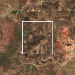 Monthly Sentinel-2 true-colour time-lapse of Nagpur locality cell 4840000024 and its surroundings