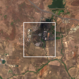 Monthly Sentinel-2 true-colour time-lapse of Nagpur locality cell 4840001708 and its surroundings