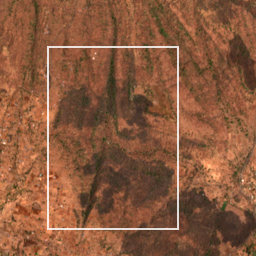 Monthly Sentinel-2 true-colour time-lapse of Nandurbar locality cell 4860000020 and its surroundings