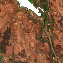 Monthly Sentinel-2 true-colour time-lapse of Nandurbar locality cell 4860000026 and its surroundings