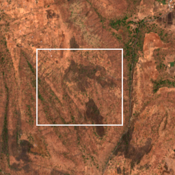 Monthly Sentinel-2 true-colour time-lapse of Nandurbar locality cell 4860000036 and its surroundings