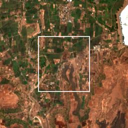 Monthly Sentinel-2 true-colour time-lapse of Nandurbar locality cell 4860000039 and its surroundings