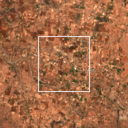 Monthly Sentinel-2 true-colour time-lapse of Nandurbar locality cell 4860000047 and its surroundings