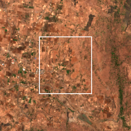 Monthly Sentinel-2 true-colour time-lapse of Nandurbar locality cell 4860000048 and its surroundings