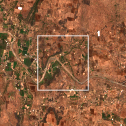 Monthly Sentinel-2 true-colour time-lapse of Nandurbar locality cell 4860000059 and its surroundings