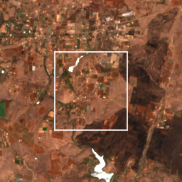 Monthly Sentinel-2 true-colour time-lapse of Nashik locality cell 4870006708 and its surroundings