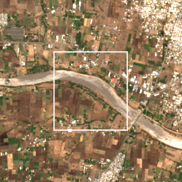 Monthly Sentinel-2 true-colour time-lapse of Nashik locality cell 4870010708 and its surroundings