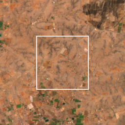 Monthly Sentinel-2 true-colour time-lapse of Dharashiv locality cell 4880001310 and its surroundings
