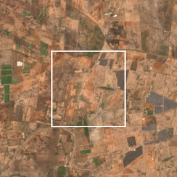 Monthly Sentinel-2 true-colour time-lapse of Dharashiv locality cell 4880001708 and its surroundings
