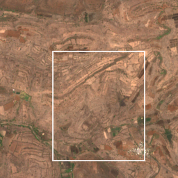 Monthly Sentinel-2 true-colour time-lapse of Parbhani locality cell 4890000039 and its surroundings