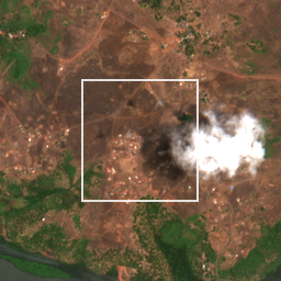 Monthly Sentinel-2 true-colour time-lapse of Ratnagiri locality cell 4920000021 and its surroundings