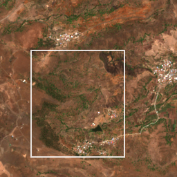Monthly Sentinel-2 true-colour time-lapse of Satara locality cell 4940000020 and its surroundings
