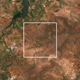 Monthly Sentinel-2 true-colour time-lapse of Satara locality cell 4940000026 and its surroundings
