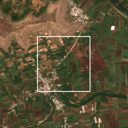 Monthly Sentinel-2 true-colour time-lapse of Satara locality cell 4940000708 and its surroundings