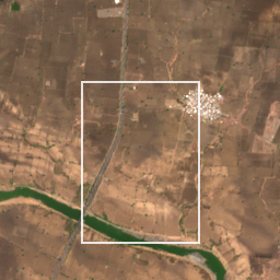 Monthly Sentinel-2 true-colour time-lapse of Wardha locality cell 4980000008 and its surroundings