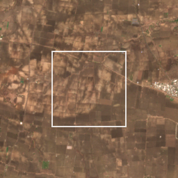 Monthly Sentinel-2 true-colour time-lapse of Wardha locality cell 4980000051 and its surroundings