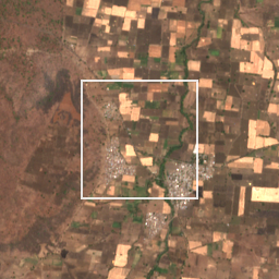 Monthly Sentinel-2 true-colour time-lapse of Yavatmal locality cell 5000000708 and its surroundings