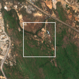Monthly Sentinel-2 true-colour time-lapse of Palghar locality cell 6650000039 and its surroundings